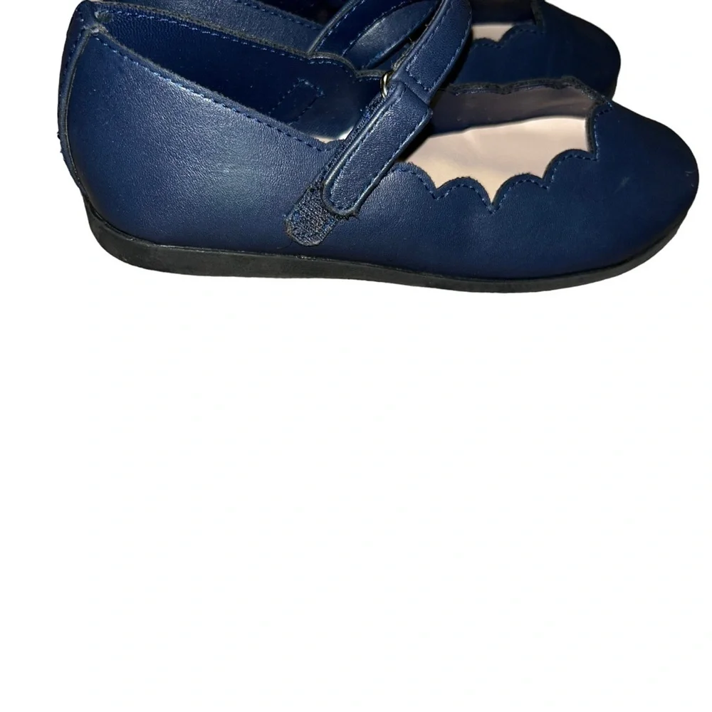 The Children’s Place Navy Girls Uniform Comfort Flex Shoes Mary janes size 12